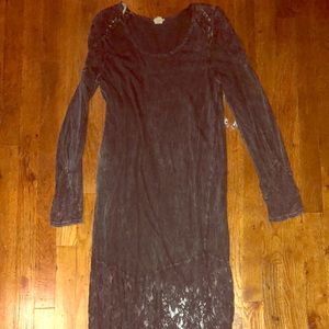 BKE Gimmicks maxi lace dress